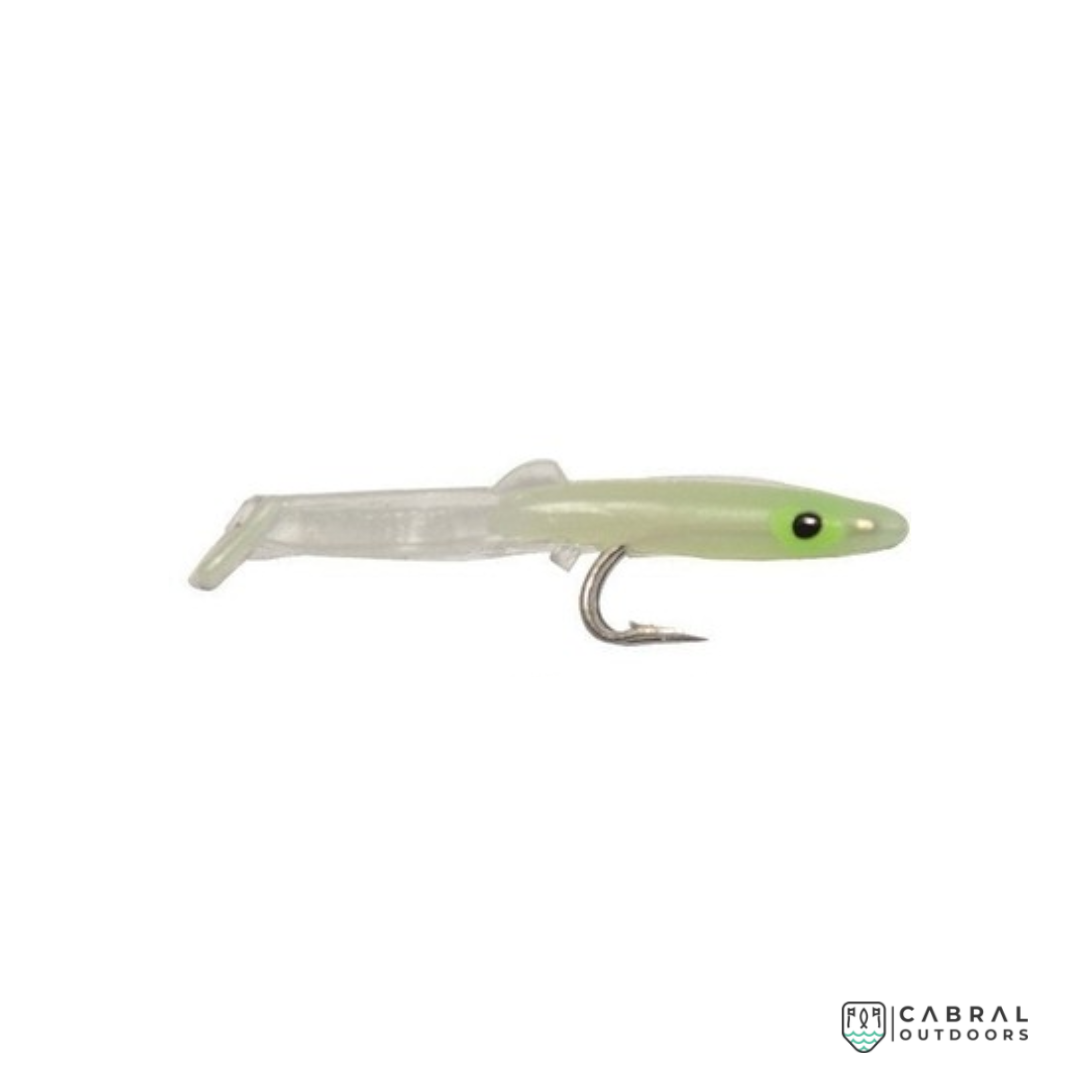 Lucana Eel Fish With Hook | 5.5cm | 25pcs Paddle Tail Lucana Cabral Outdoors