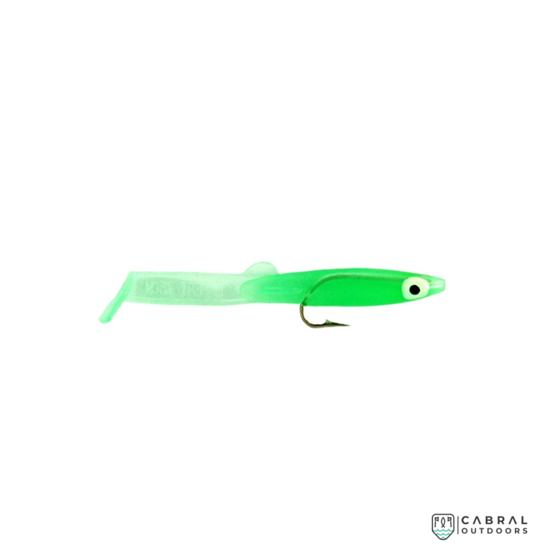 Lucana Eel Fish With Hook | 5.5cm | 25pcs Paddle Tail Lucana Cabral Outdoors