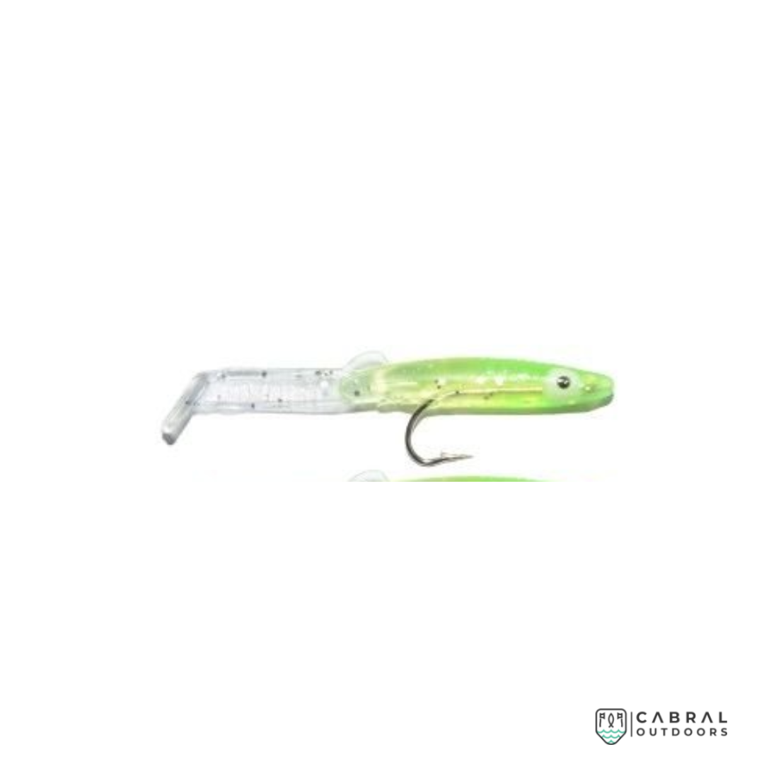 Lucana Eel Fish With Hook | 5.5cm | 25pcs Paddle Tail Lucana Cabral Outdoors