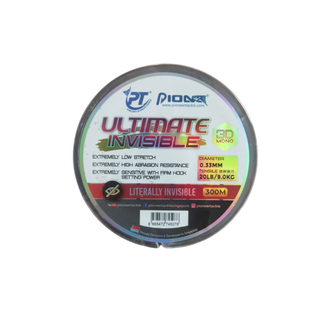 Pioneer Monofilament Ultimate Invisible Line -100M -300M, Cabral Outdoors