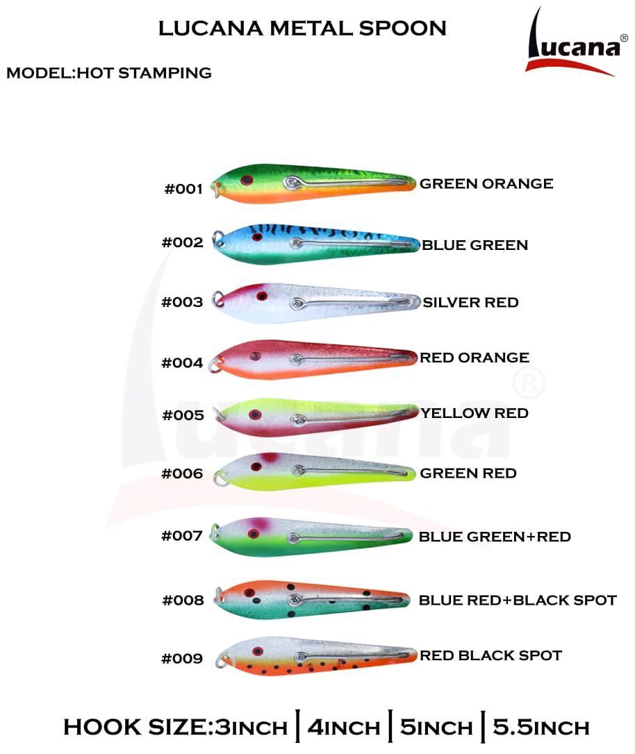 Lucana Hot Stamping Metal Spoons Spoons Lucana Cabral Outdoors