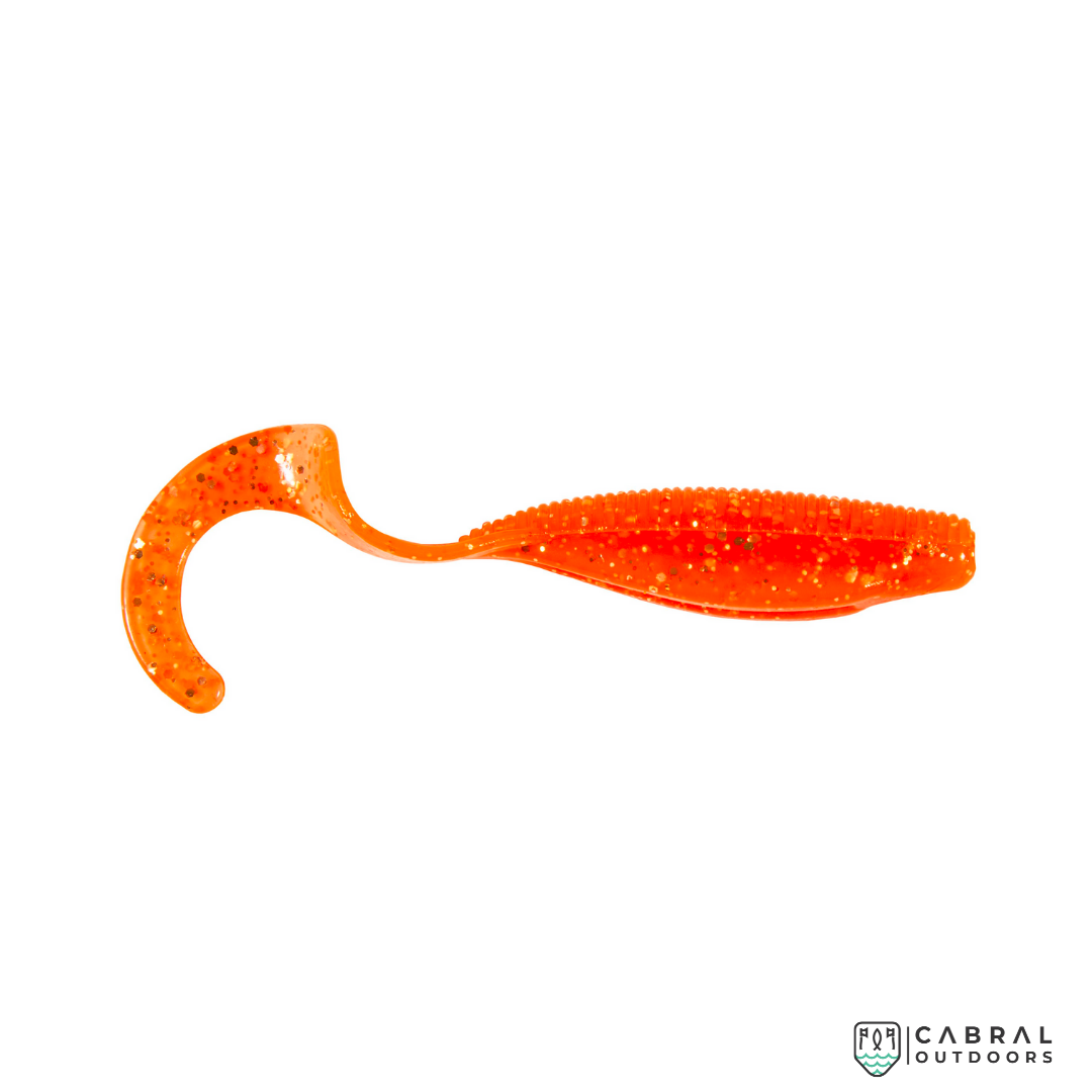 Zman Scented Curly TailZ Soft Plastic Grub 4inch | 0.4g | 5pcs/pkt Curly Tail Zman Cabral Outdoors