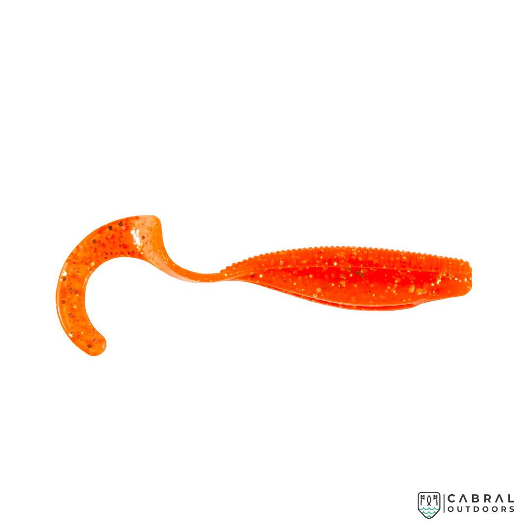 Zman StreakZ Curly Tail 4inch | 5pcs/pkt Curly Tail Zman Cabral Outdoors