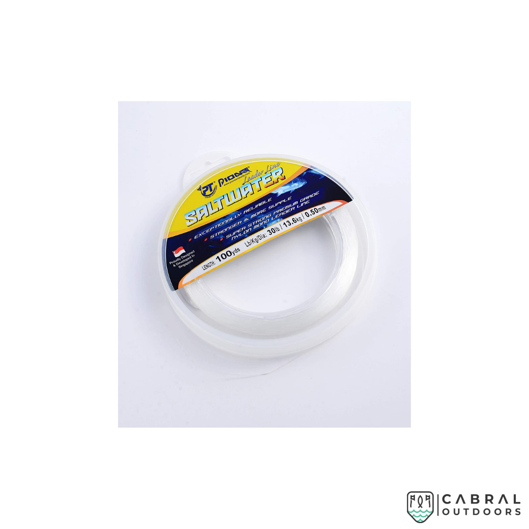 Pioneer Saltwater Leader Line | 100yds/91.4m Monofilament Leader Pioneer Cabral Outdoors