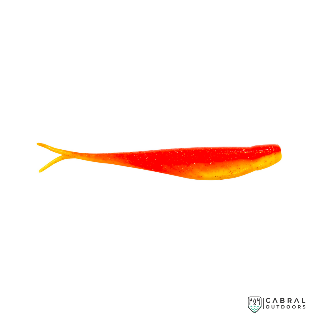 Zman Scented Jerk ShadZ 4inch | 5pcs/pkt Split Tail Zman Cabral Outdoors