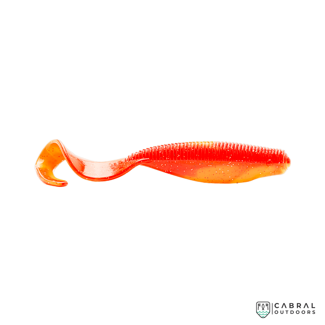 Zman StreakZ Curly Tail 4inch | 5pcs/pkt Curly Tail Zman Cabral Outdoors