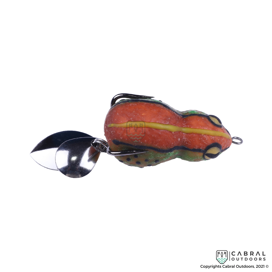 Lures Factory Bhupathy Rubber Frog | Size: 4cm | 7g Spinners Lures Factory Cabral Outdoors