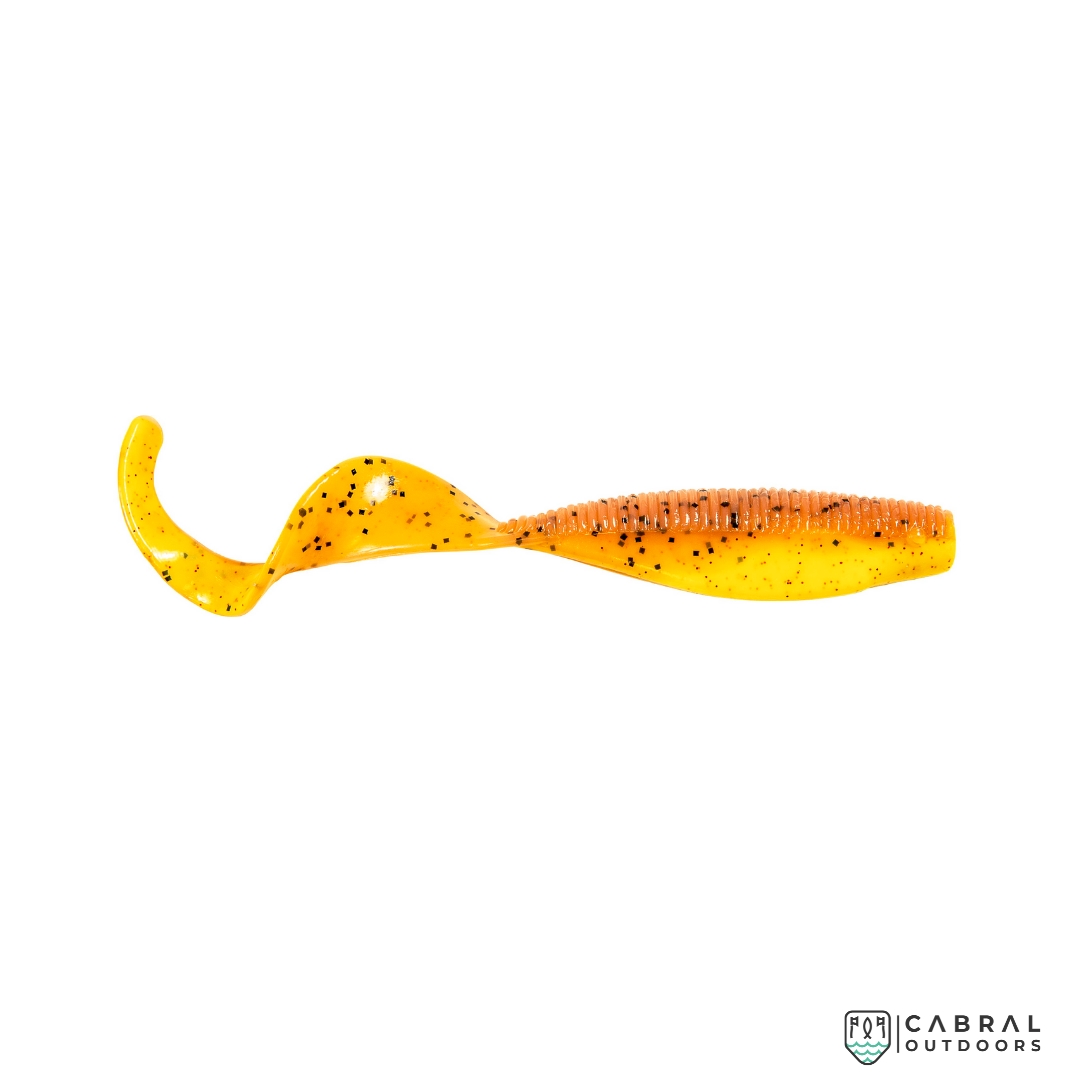 Zman Scented Curly TailZ Soft Plastic Grub 4inch | 0.4g | 5pcs/pkt Curly Tail Zman Cabral Outdoors