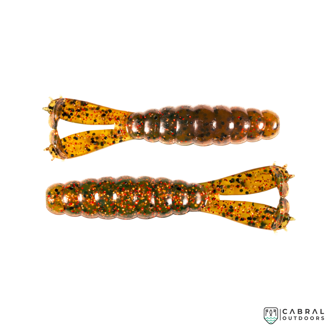 Zman Goat 10x Tough Elaztech | Size: 3.75" | 4pcs/pk Craws Zman Cabral Outdoors