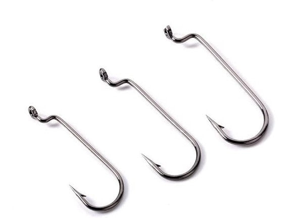 Lure Factory Worm Hook 7002 | Size 1/0, 2/0, 3/0 Worm hook Lures Factory Cabral Outdoors