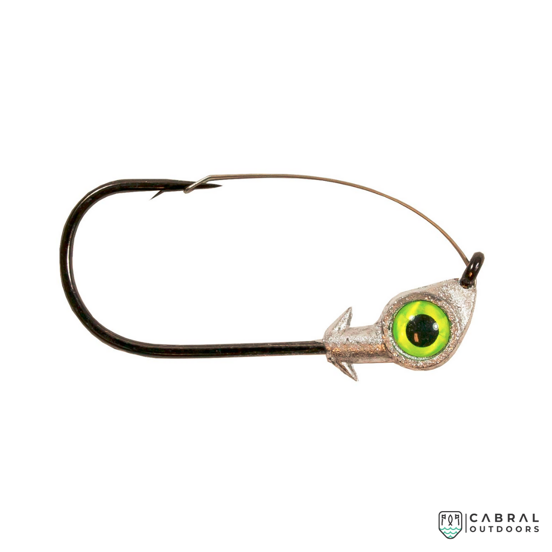 Zman Weedless Eye™ Jigheads 1/4oz-1/8oz 3pcs/pack Jig Head Zman Cabral Outdoors