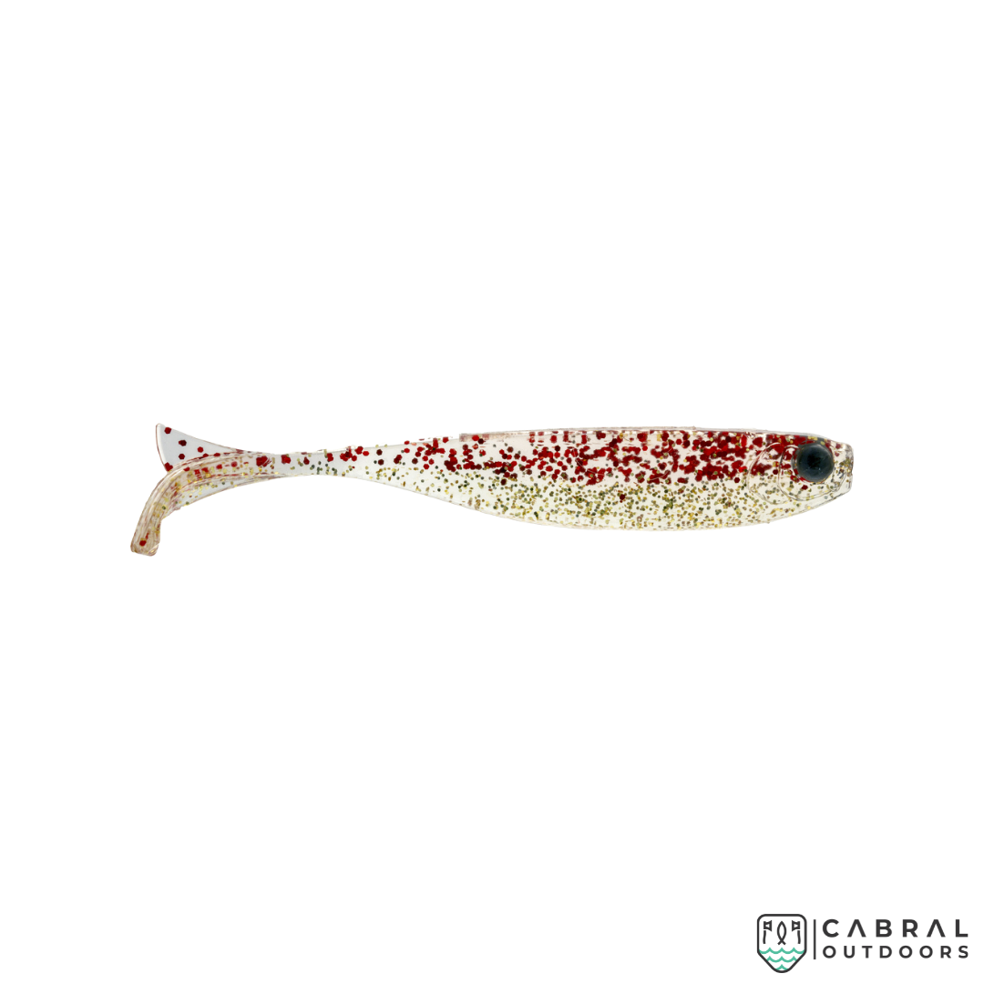 Mustad MKTM Mezashi Soft Lure Keel Tail Minnow 6Pcs Keel Tail Mustad Cabral Outdoors