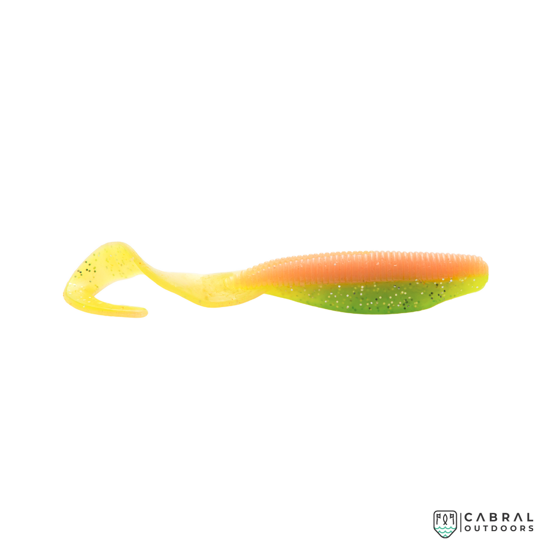 Zman StreakZ Curly Tail 4inch | 5pcs/pkt Curly Tail Zman Cabral Outdoors