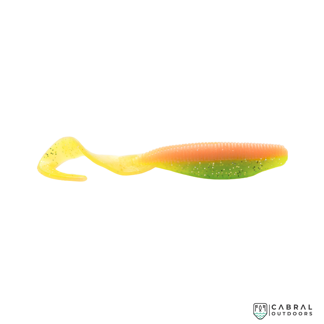 Zman Scented Curly TailZ Soft Plastic Grub 4inch | 0.4g | 5pcs/pkt Curly Tail Zman Cabral Outdoors