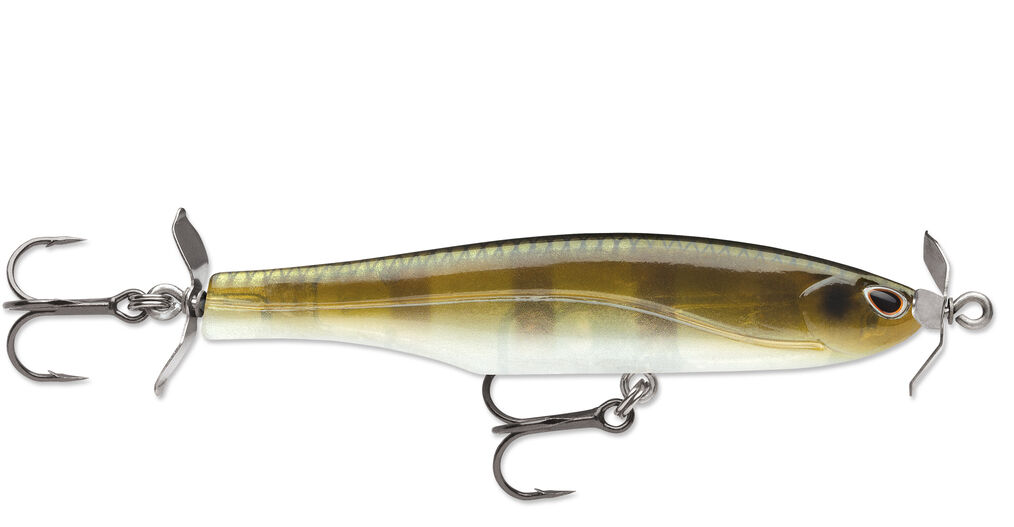 Storm Arashi Spinbait Hard lure 8cm/10g, 1pcs/pkt Prop Baits Storm Cabral Outdoors