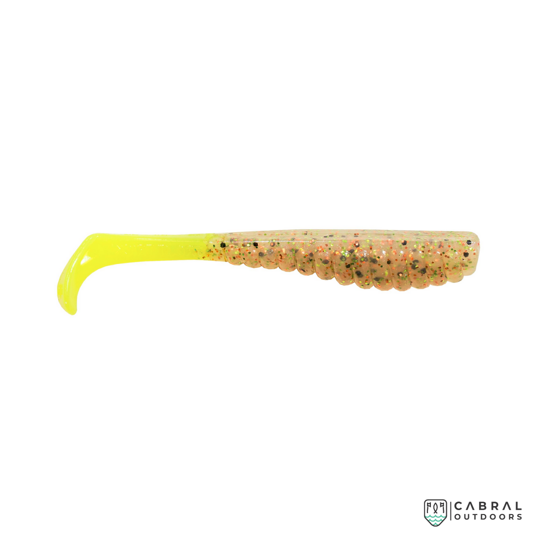 Zman SWIMMIN' TROUT TRICK 3.5inch | 6pcs/pkt Paddle Tail Zman Cabral Outdoors