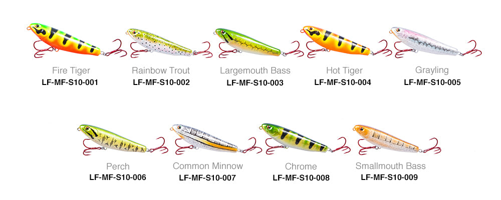Mega Frox Sushi 10cm | 21g | 1pcs/pck Popper Lures Factory Cabral Outdoors