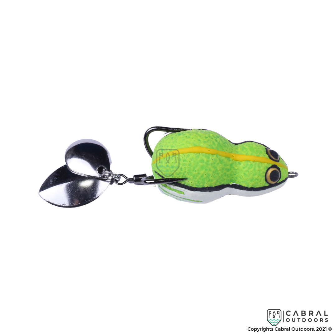 Lures Factory Bhupathy Rubber Frog | Size: 4cm | 7g Spinners Lures Factory Cabral Outdoors