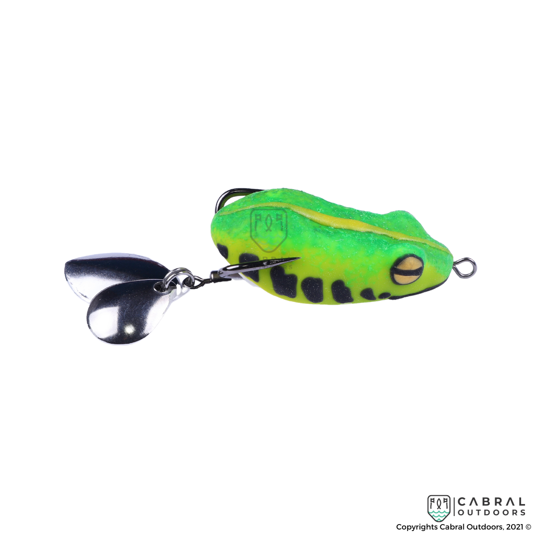 Lures Factory Common Rubber Frog | Size: 4cm | 7g Rubber Frog Lures Factory Cabral Outdoors