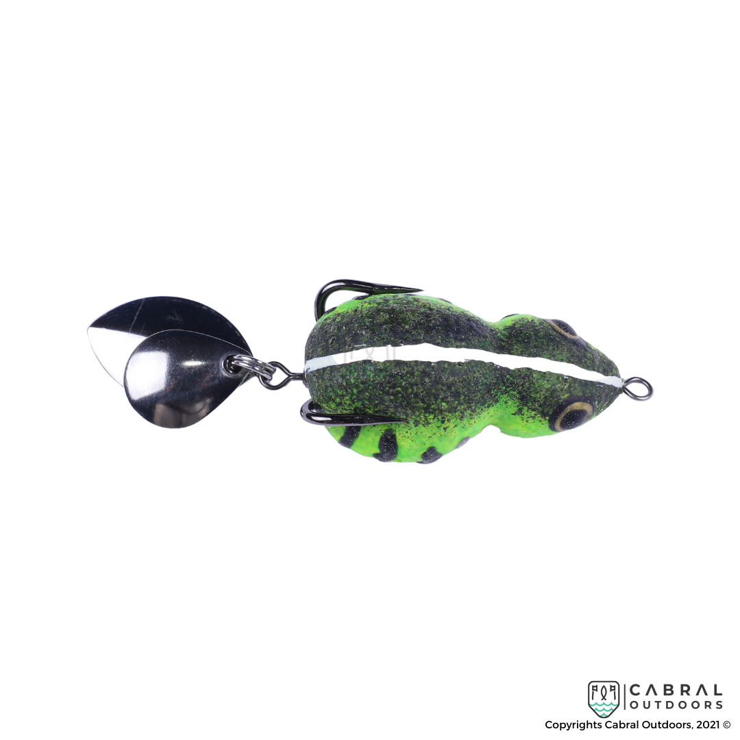 Lures Factory Bhupathy Rubber Frog | Size: 4cm | 7g Spinners Lures Factory Cabral Outdoors