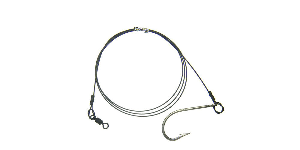 Halco Wire Shark Trace 1M, 100lb-150lb Wire Leader Halco Cabral Outdoors