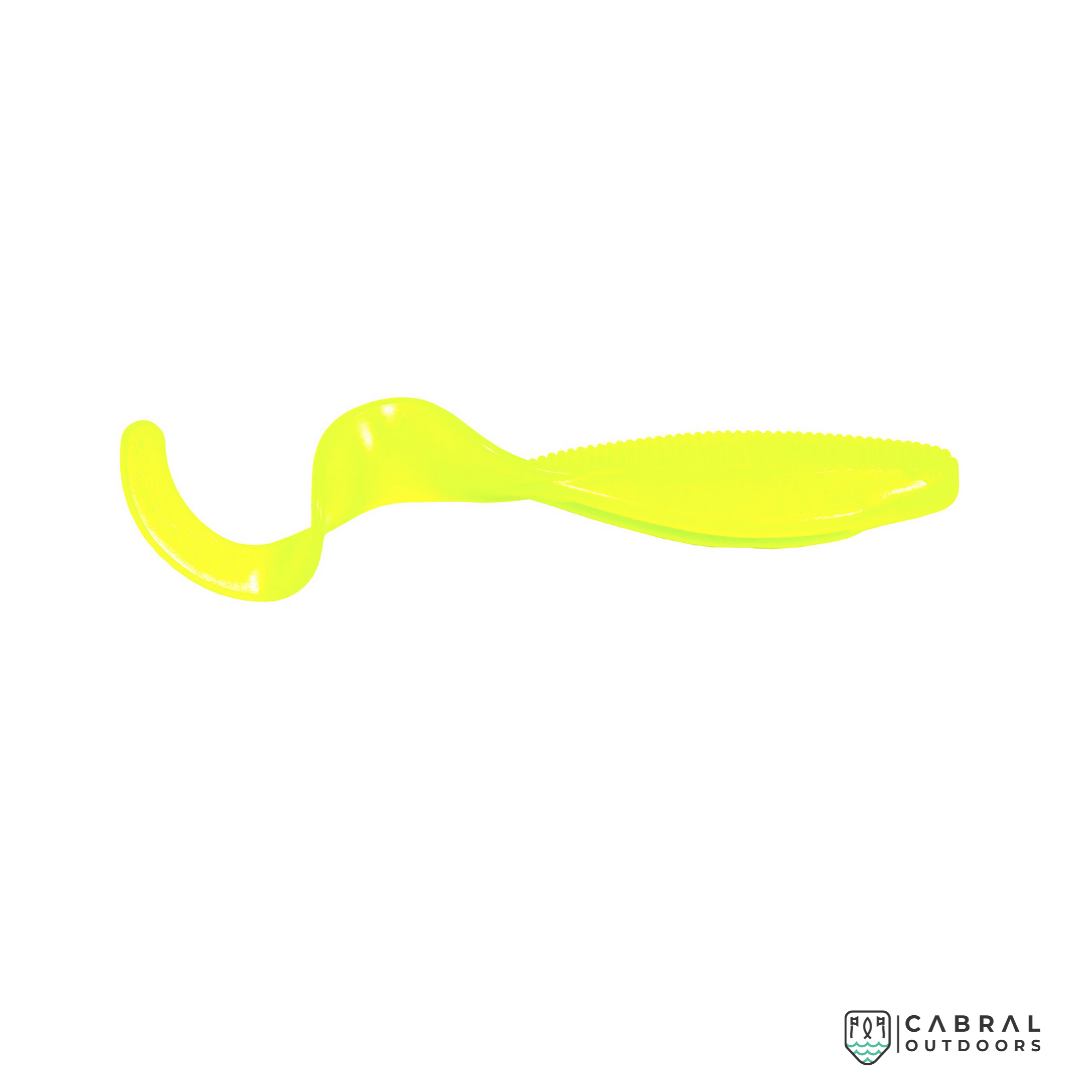 Zman Scented Curly TailZ Soft Plastic Grub 4inch | 0.4g | 5pcs/pkt Curly Tail Zman Cabral Outdoors