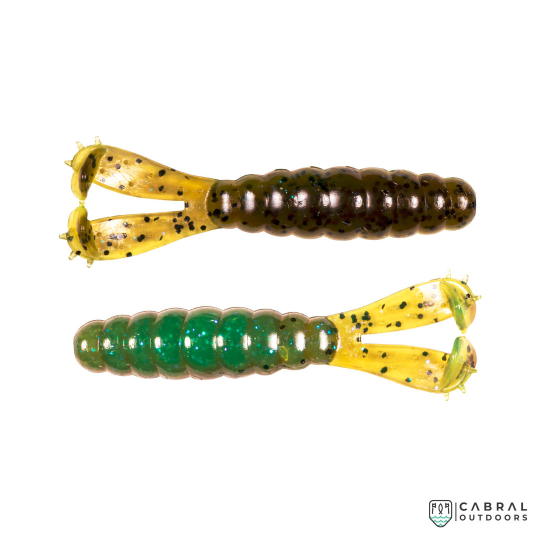 Zman Goat 10x Tough Elaztech | Size: 3.75" | 4pcs/pk Craws Zman Cabral Outdoors