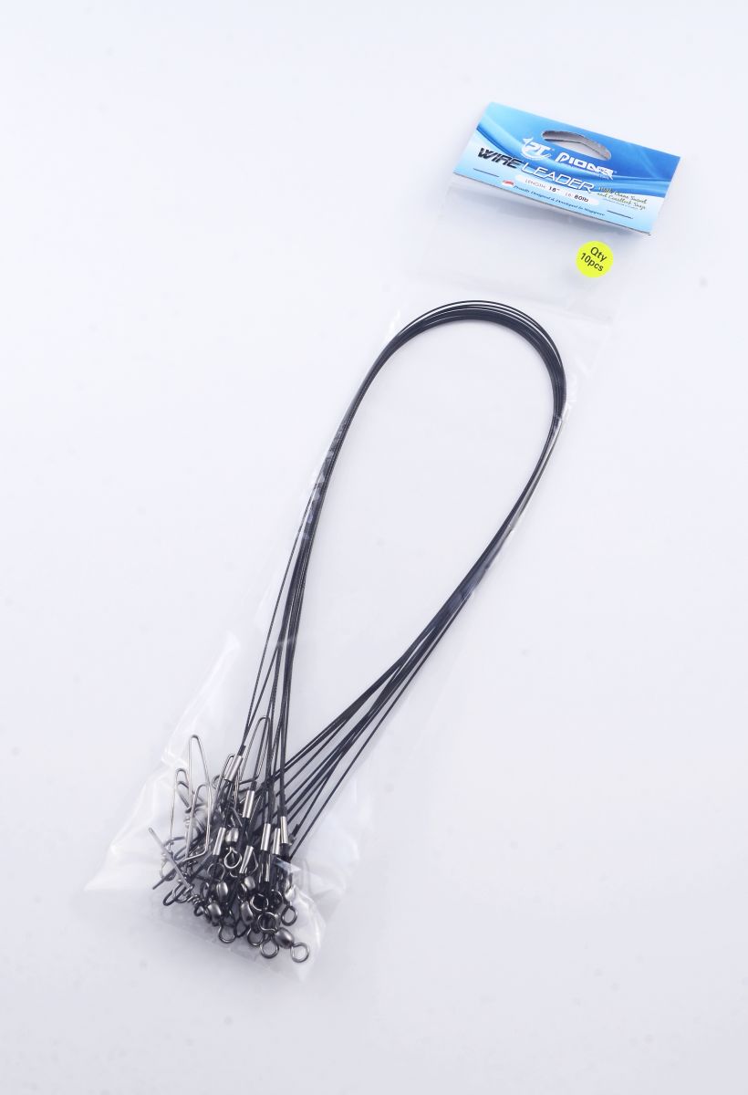 Pioneer Wire Leader 12" and 18" | 10pcs/pkt Wire Leader Pioneer Cabral Outdoors