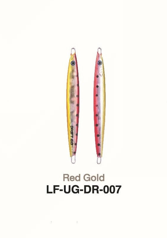 Underground Metal Jig Drift 8.5 cm and 9cm | 30g and 40g (No Hooks) Jigs Lures Factory Cabral Outdoors