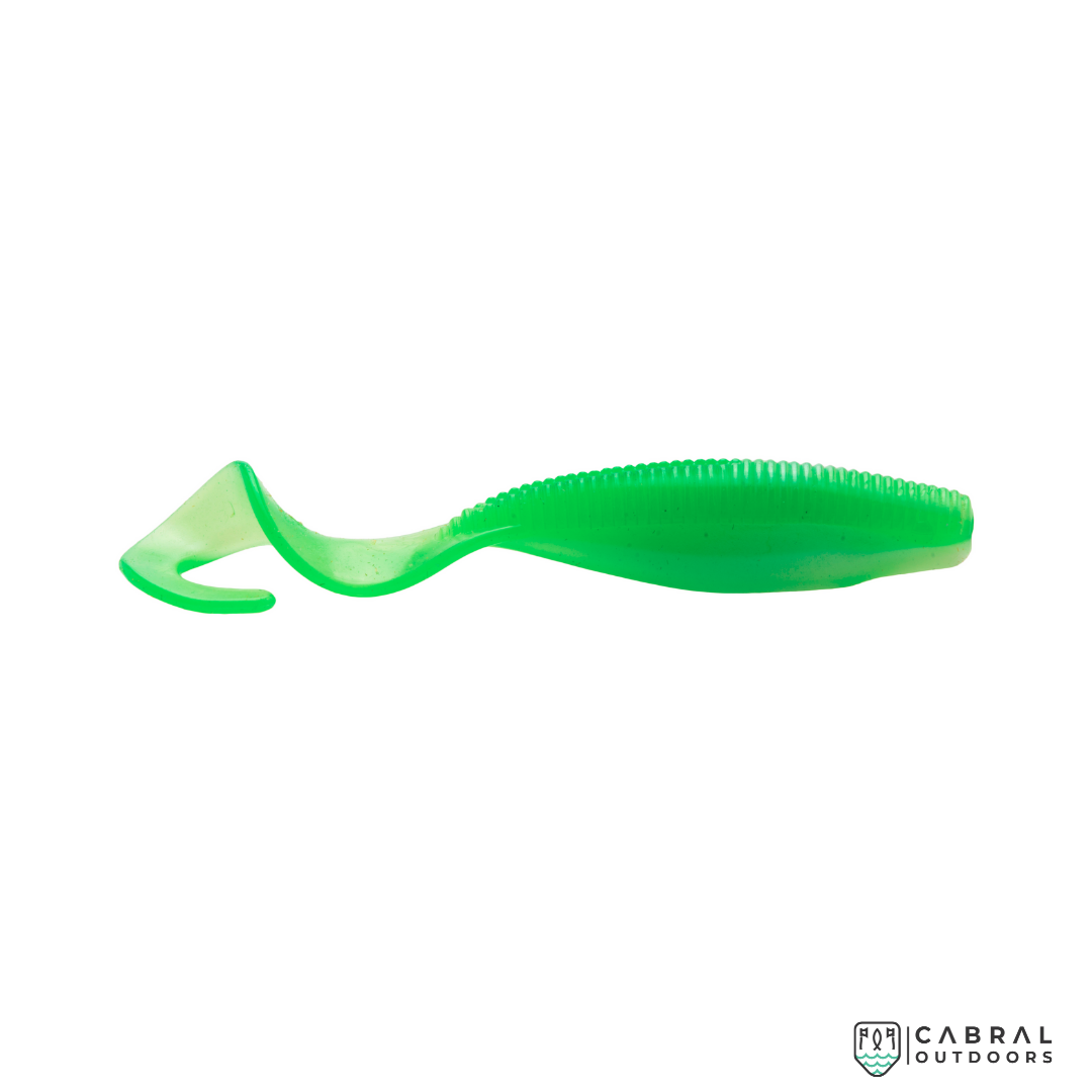 Zman Scented Curly TailZ Soft Plastic Grub 4inch | 0.4g | 5pcs/pkt Curly Tail Zman Cabral Outdoors