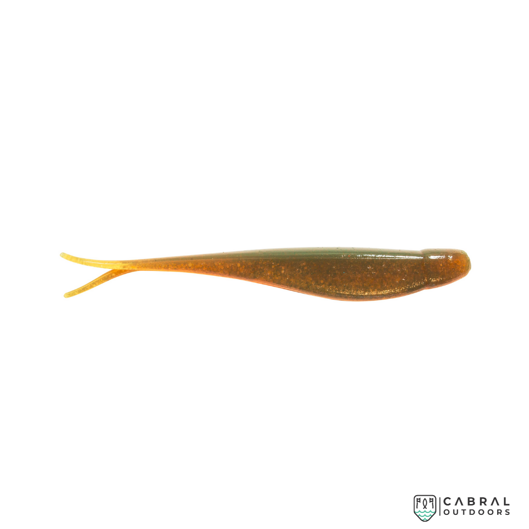 Zman Scented Jerk ShadZ 4inch | 5pcs/pkt Split Tail Zman Cabral Outdoors