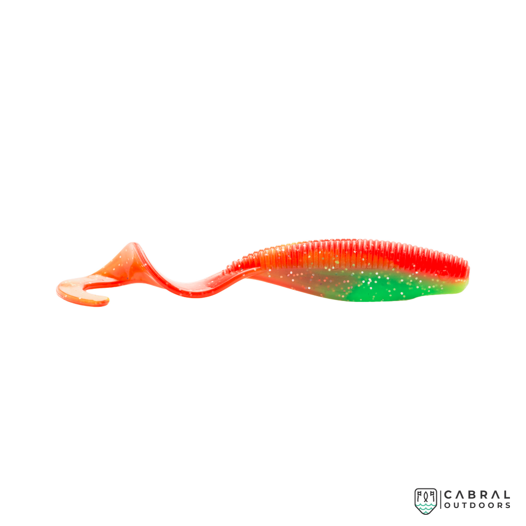 Zman StreakZ Curly Tail 4inch | 5pcs/pkt Curly Tail Zman Cabral Outdoors