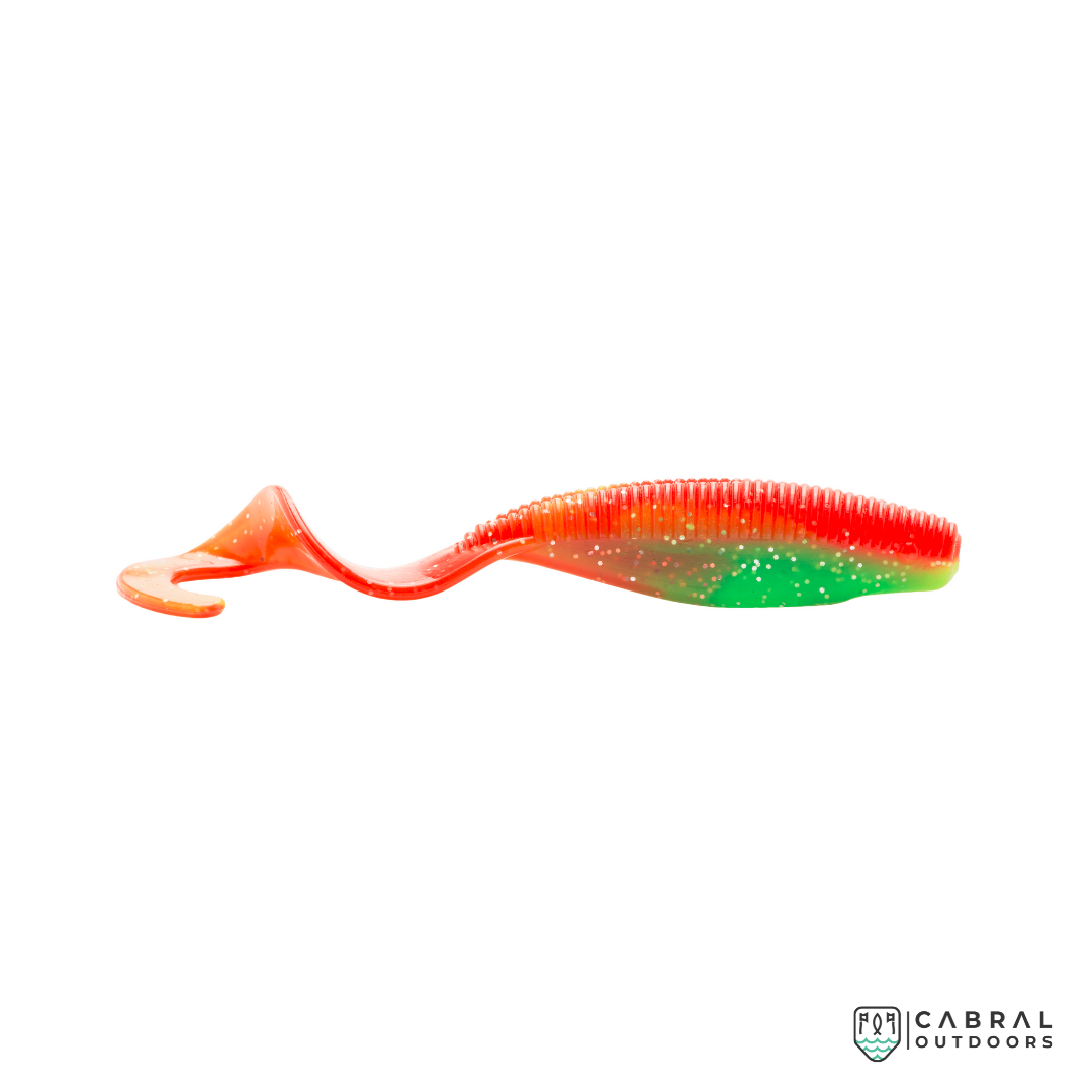 Zman StreakZ Curly Tail 5inch | 8g | 4pcs/pkt Curly Tail Zman Cabral Outdoors