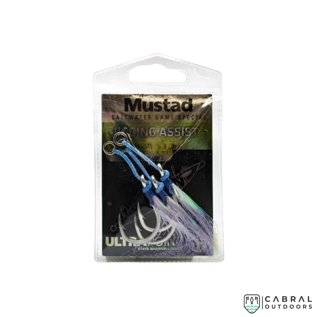 Mustad Ocean Crystal Jigging Assist Rig Hooks Mustad Cabral Outdoors
