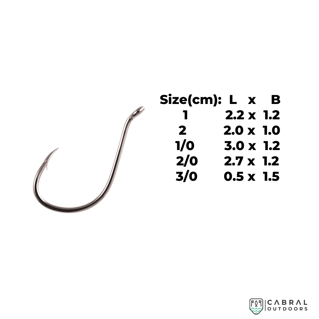Owner 5111 SSW Cutting Point All Purpose Bait Hook | Size: 1-3/0 Hooks Owner Cabral Outdoors