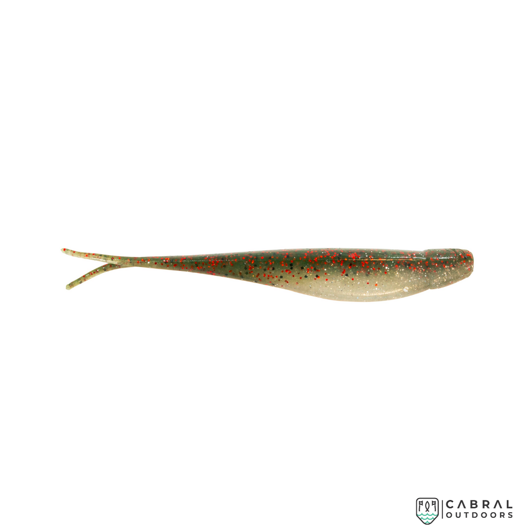 Zman Scented Jerk ShadZ 4inch | 5pcs/pkt Split Tail Zman Cabral Outdoors