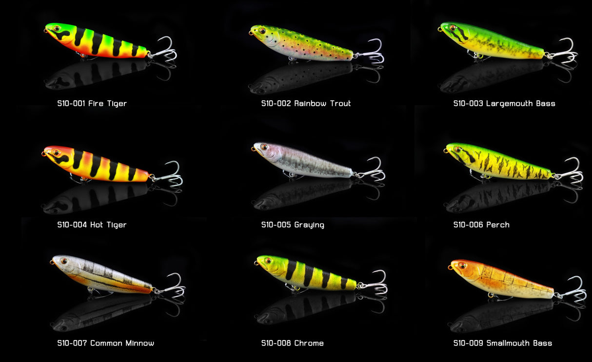 Mega Frox Sushi 10cm | 21g | 1pcs/pck Popper Lures Factory Cabral Outdoors