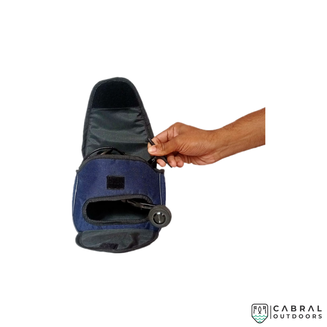 Scaless Premium Reel Pouch With Rod Holder Reel Pouch Scaless Cabral Outdoors