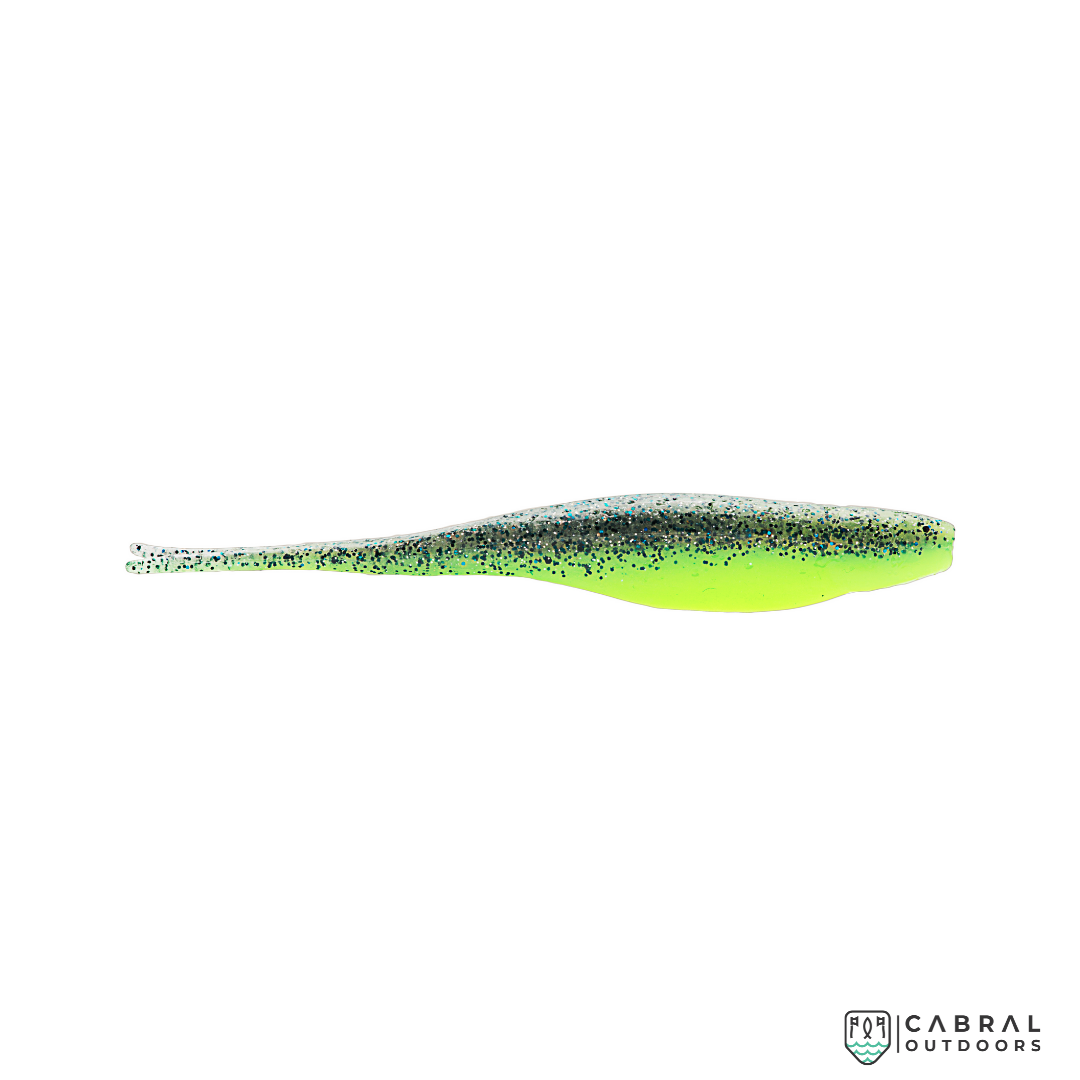 Zman Scented Jerk ShadZ 4inch | 5pcs/pkt Split Tail Zman Cabral Outdoors