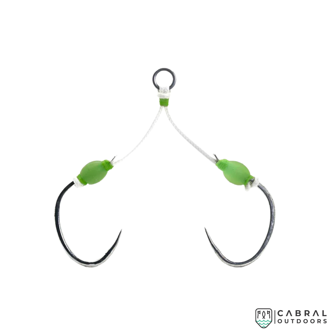 Mustad Slow Pitch Double Jigging Assist Rig Assist Hooks Mustad Cabral Outdoors