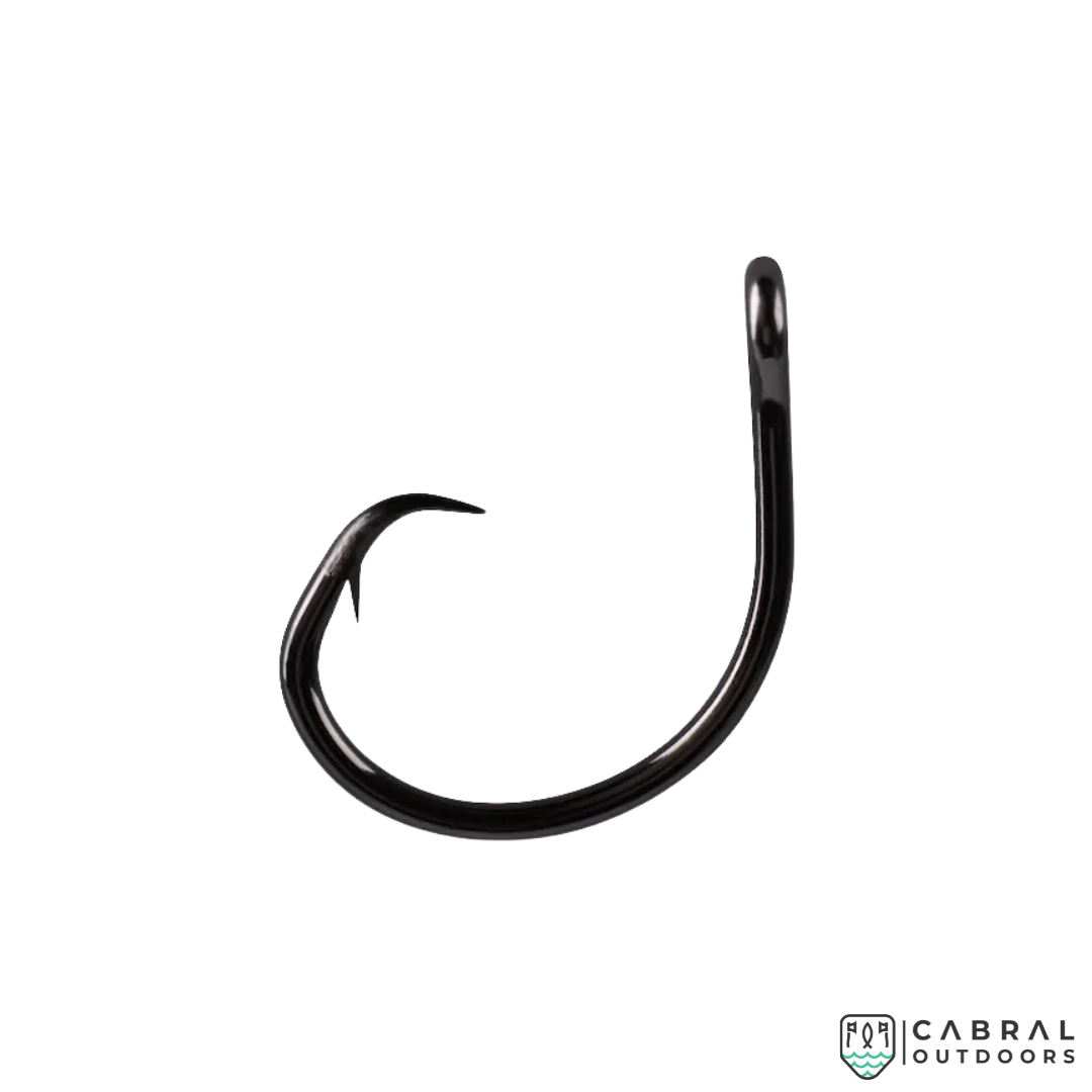 Mustad 39950NP Demon Circle Fishing Hook -Black Nickel Hooks Mustad Cabral Outdoors
