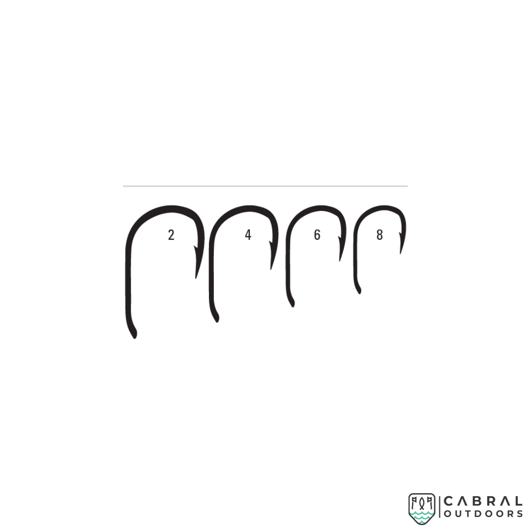 Mustad 60556NP-TX Carp XV2 Curve Shank Elite Fishing Hook |10Pcs/pack Carp Hooks Mustad Cabral Outdoors