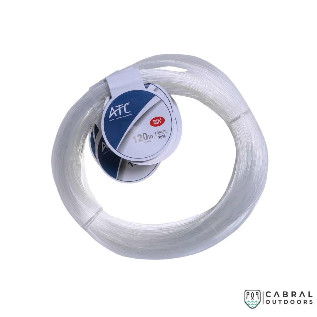 ATC Line Super Soft 0.45mm-1.60mm | 20lb-200lb Monofilament Line ATC Cabral Outdoors