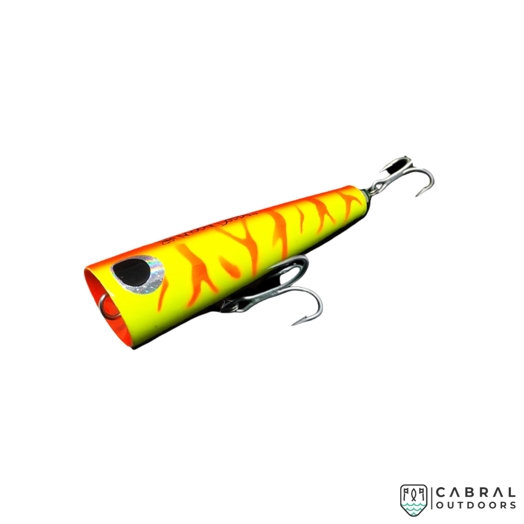 Borboleta Wood Popper Hard Lures | 10.5cm (4") | 29g Popper Borboleta Cabral Outdoors
