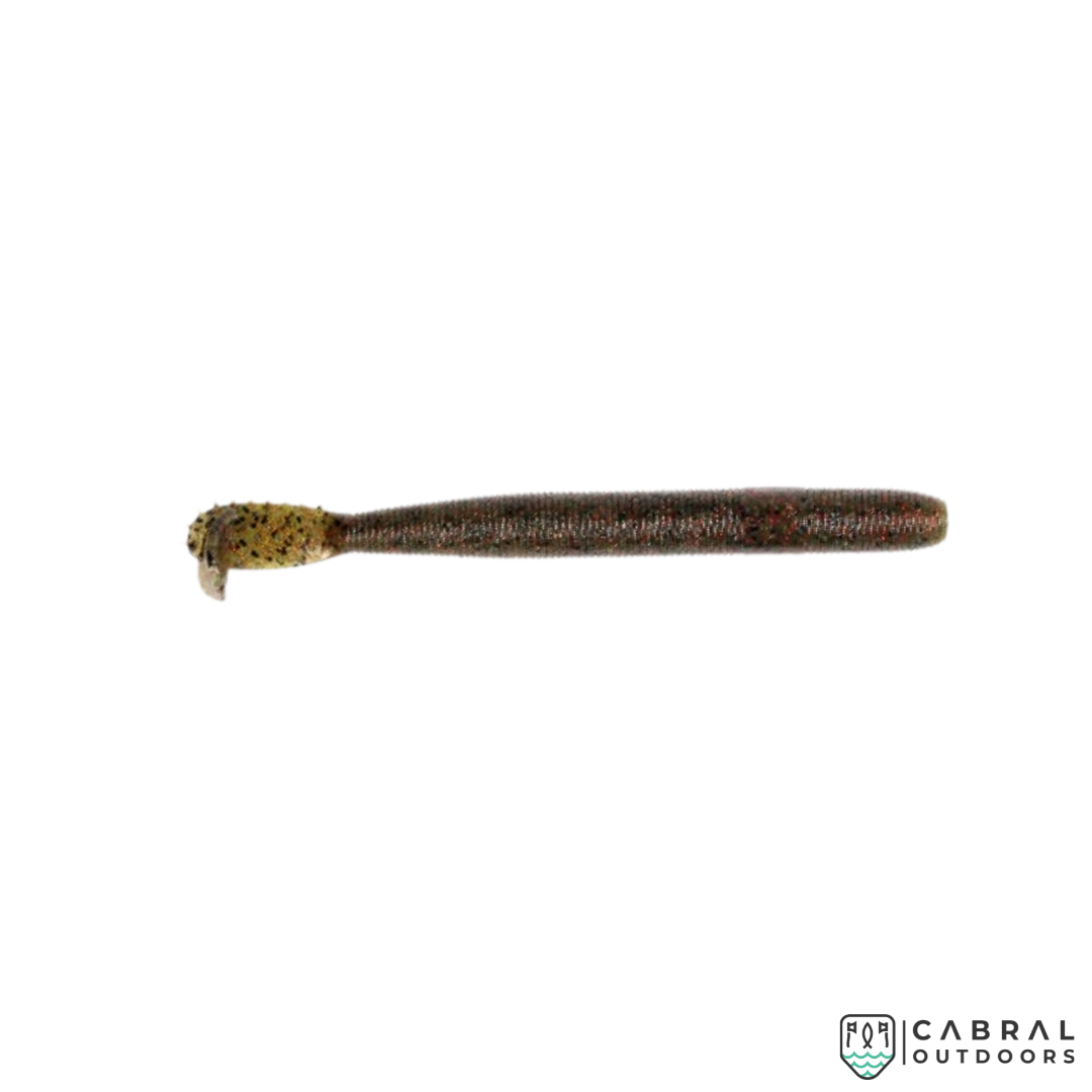 Zman 10X Tough Elaztech Turbo FattyZ | Size: 6" | 5pcs/pk Curly Tail Zman Cabral Outdoors