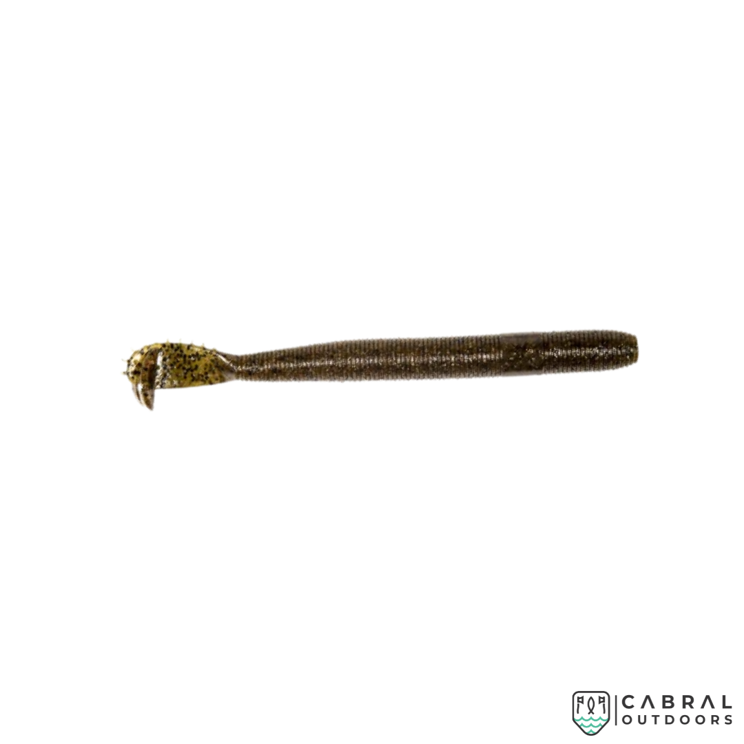 Zman 10X Tough Elaztech Turbo FattyZ | Size: 6" | 5pcs/pk Curly Tail Zman Cabral Outdoors