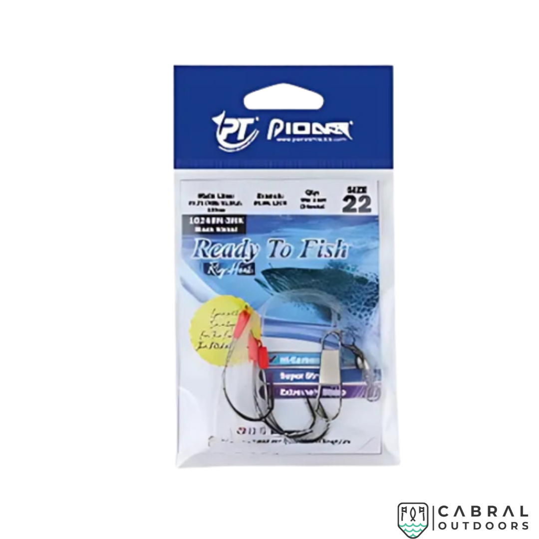 Pioneer Ready To Fish (Rig Hook) 1024BN-3HK | Size :10-24