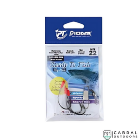 Pioneer Ready To Fish (Rig Hook) 1024BN-3HK | Size :10-24    Cabral Outdoors  Cabral Outdoors  