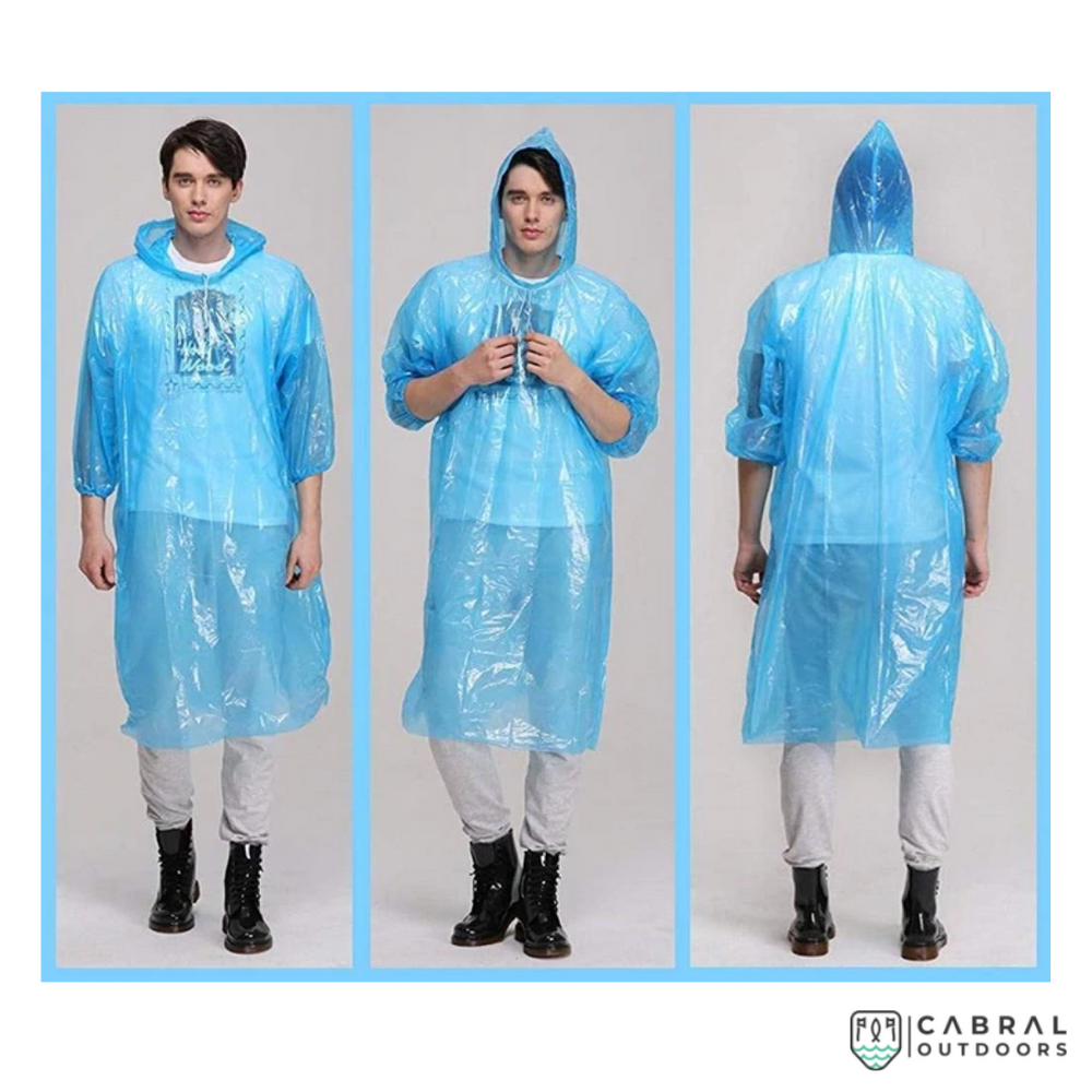 Rain Card Poncho Travel Rain Coat Cabral Outdoors Rs. 35
