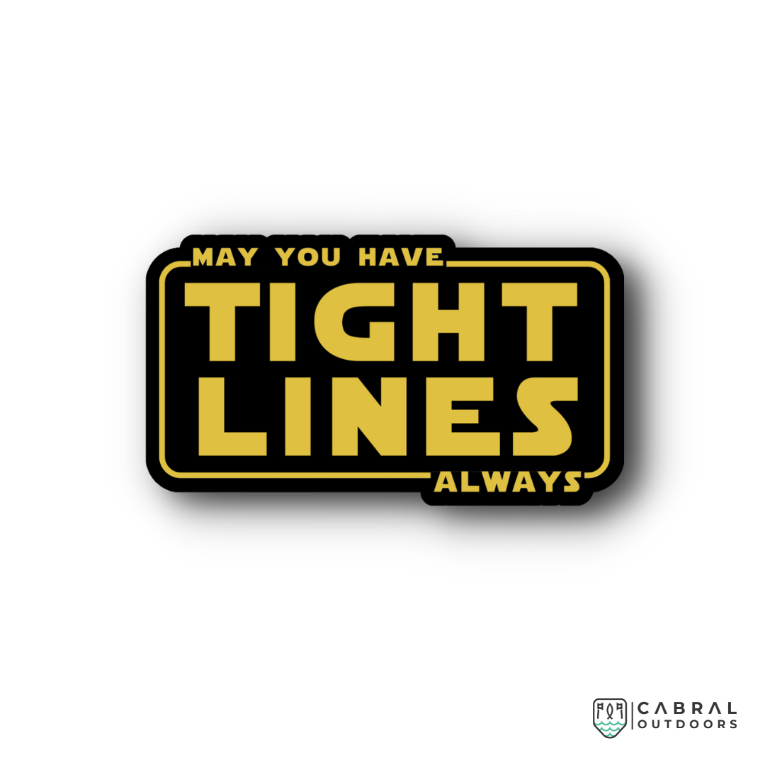 Tight Lines-5 Sticker